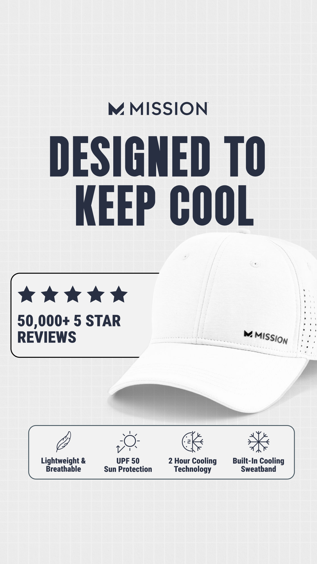 Mission Cooling Facebook ad