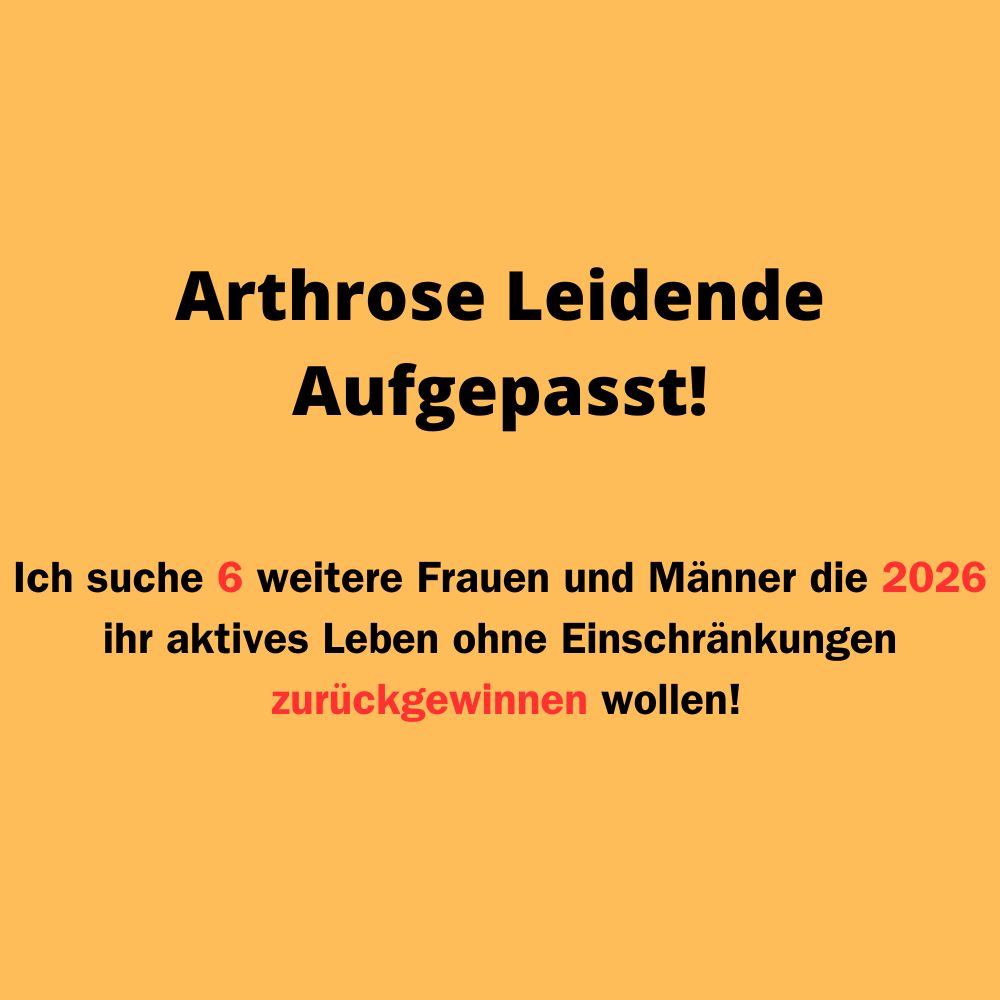 Heilkundepraxis Christmann Facebook ad: Ich suche Menschen zwischen 40 und 75 mit Knie-, Hüft…