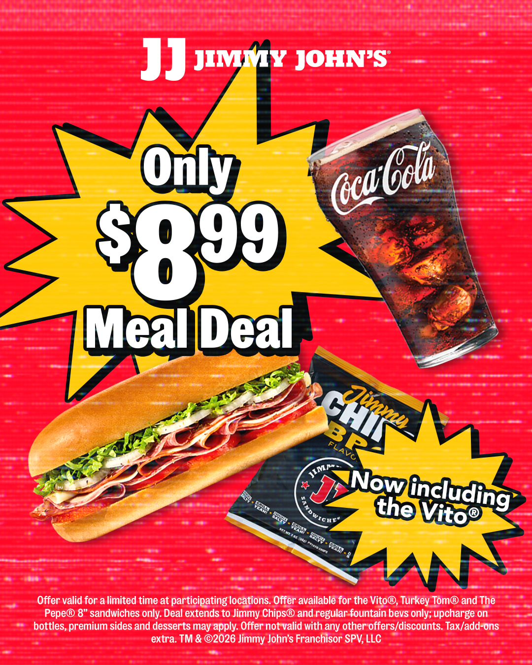 Jimmy John's Facebook ad