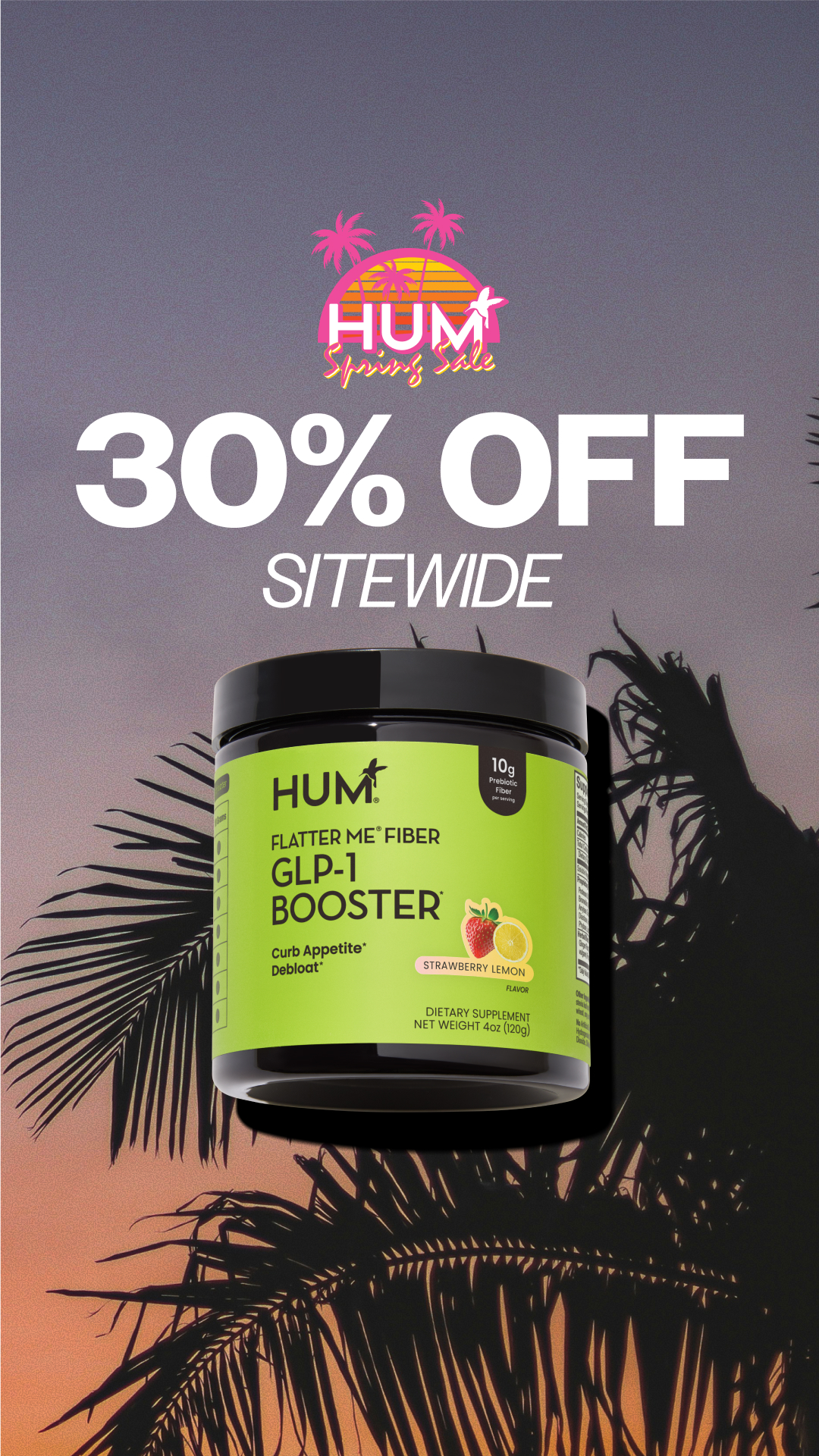 HUM Nutrition Facebook ad