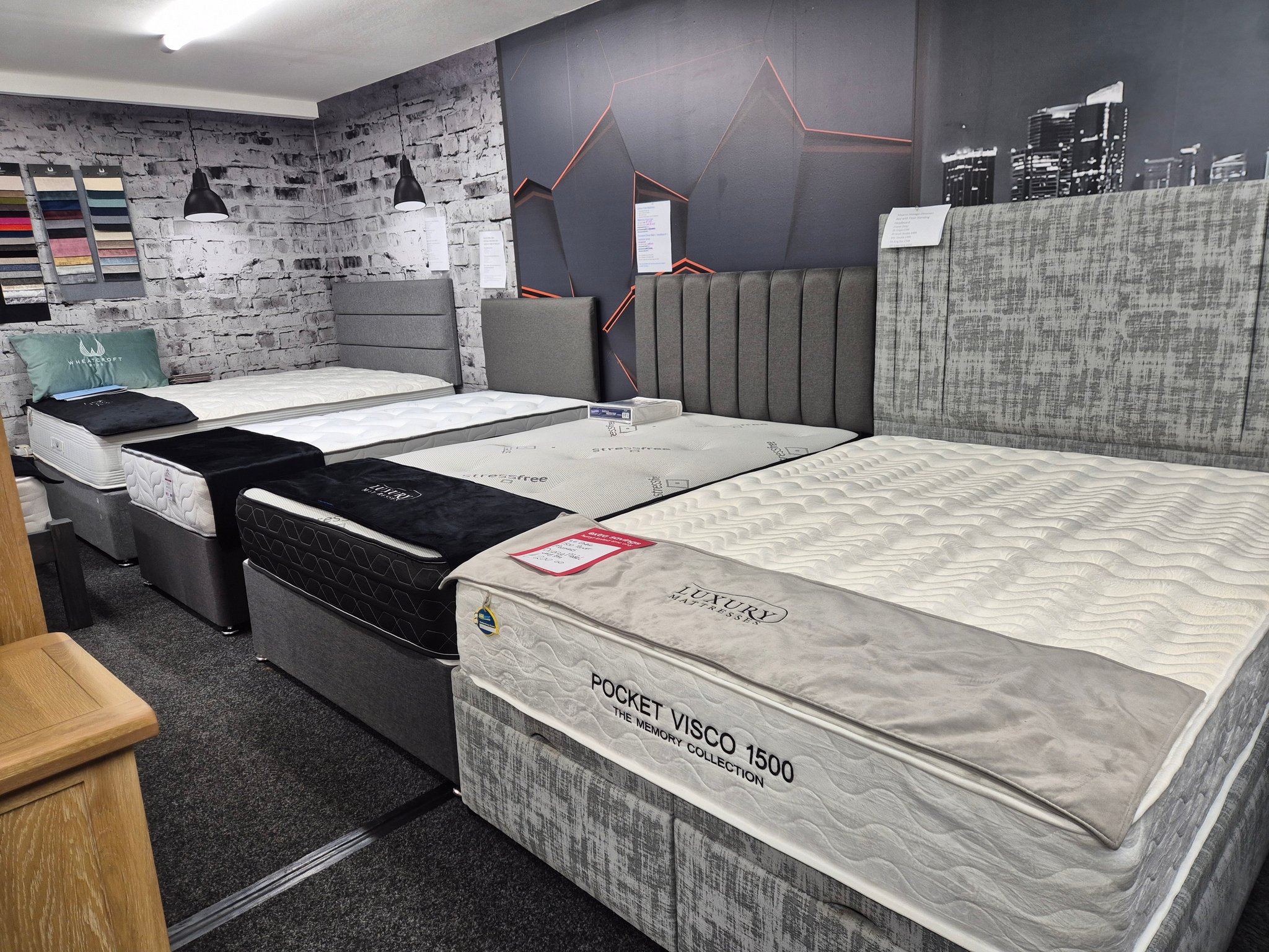 Kingholm Quay Beds Facebook ad: Upgrade your sleep this week with Kingholm Quay…