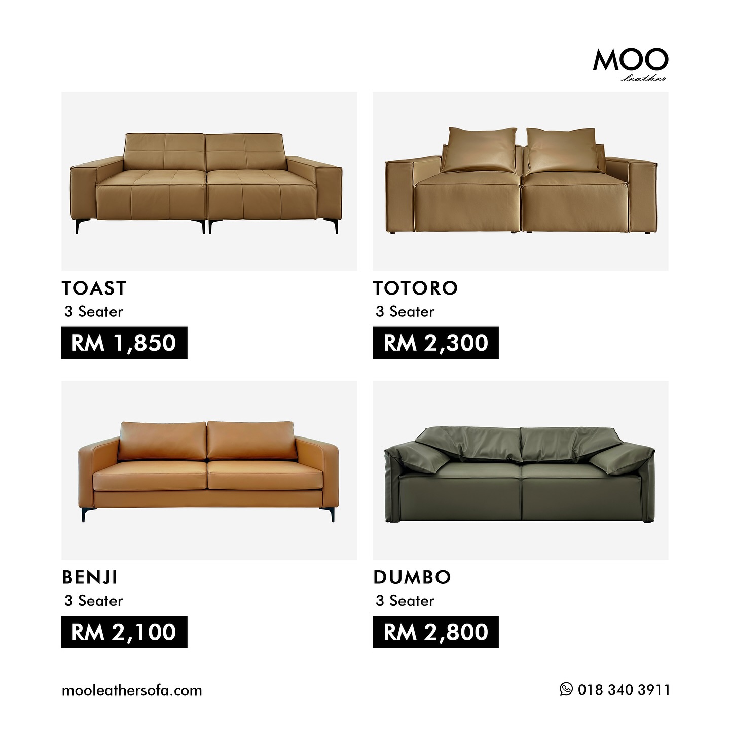 MOOleather sofa Facebook ad: Why still dilemma in deciding which sofa to…