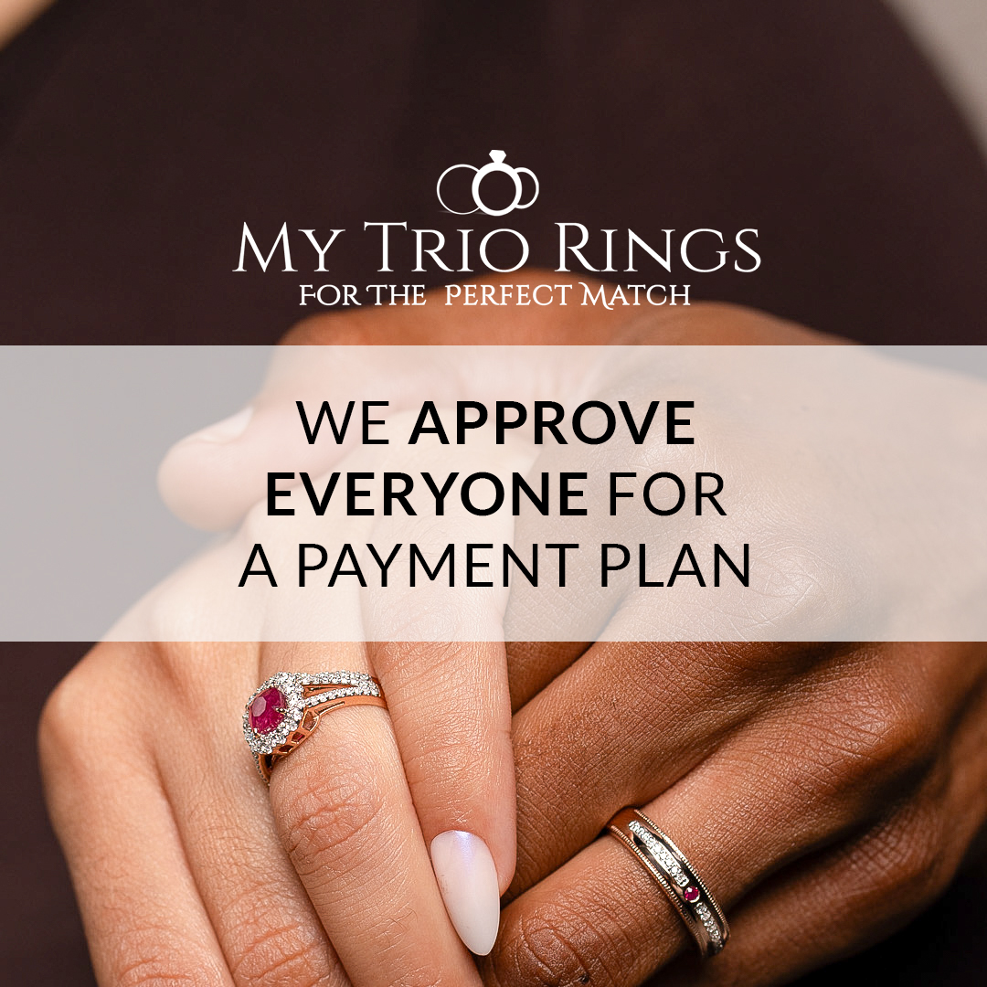 My Trio Rings Facebook ad: Get the ring you love without the upfront…