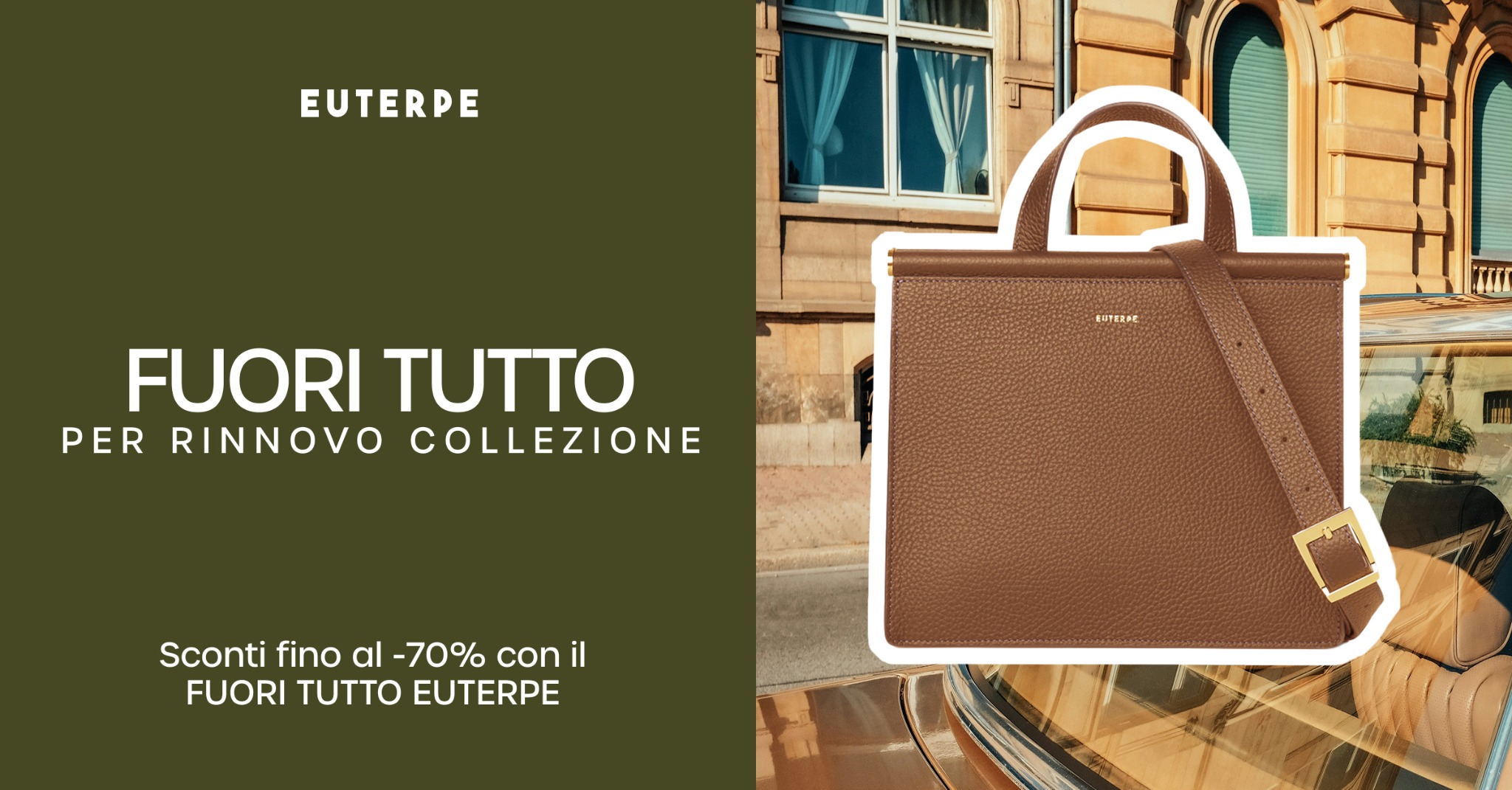 Euterpe Studio Facebook ad: Ancora al -50%