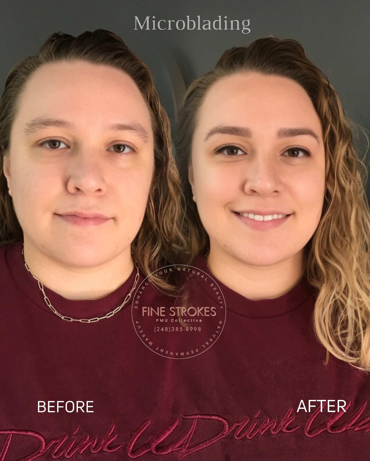 Fine Strokes Microblading Facebook ad