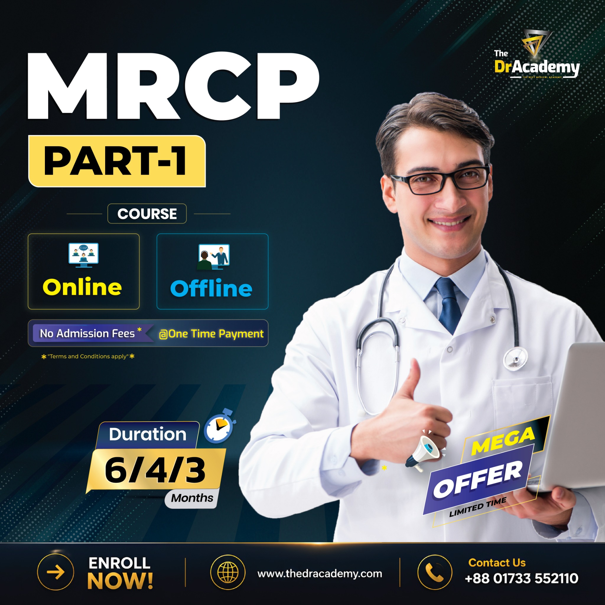 The DrAcademy Facebook ad
