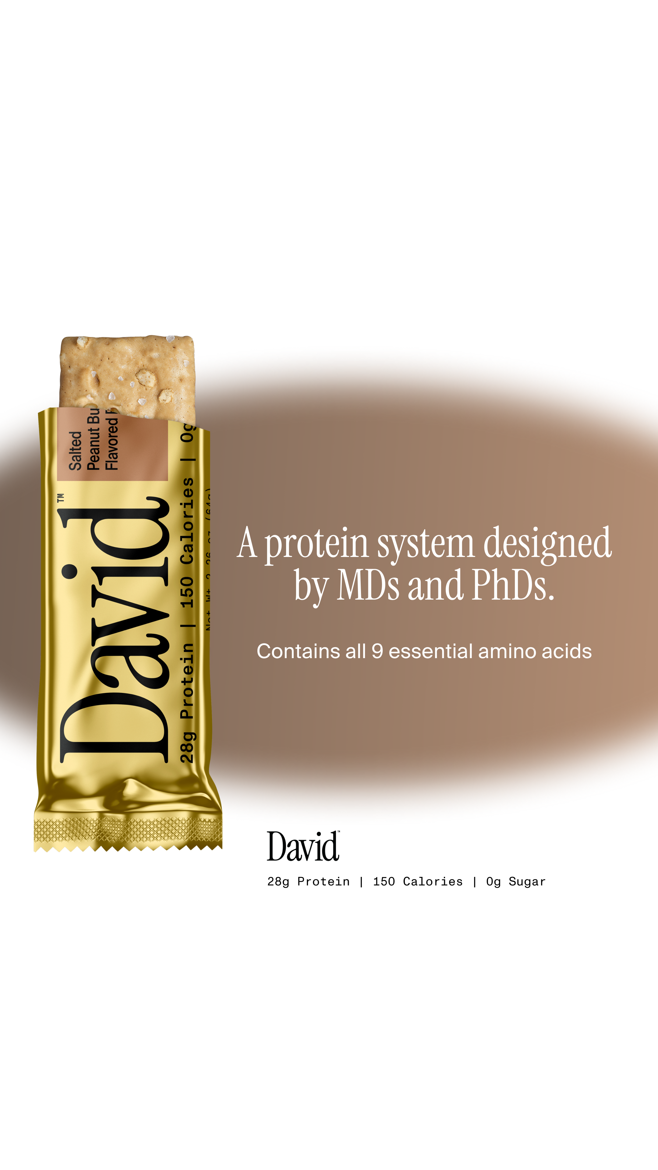 David Protein Facebook ad
