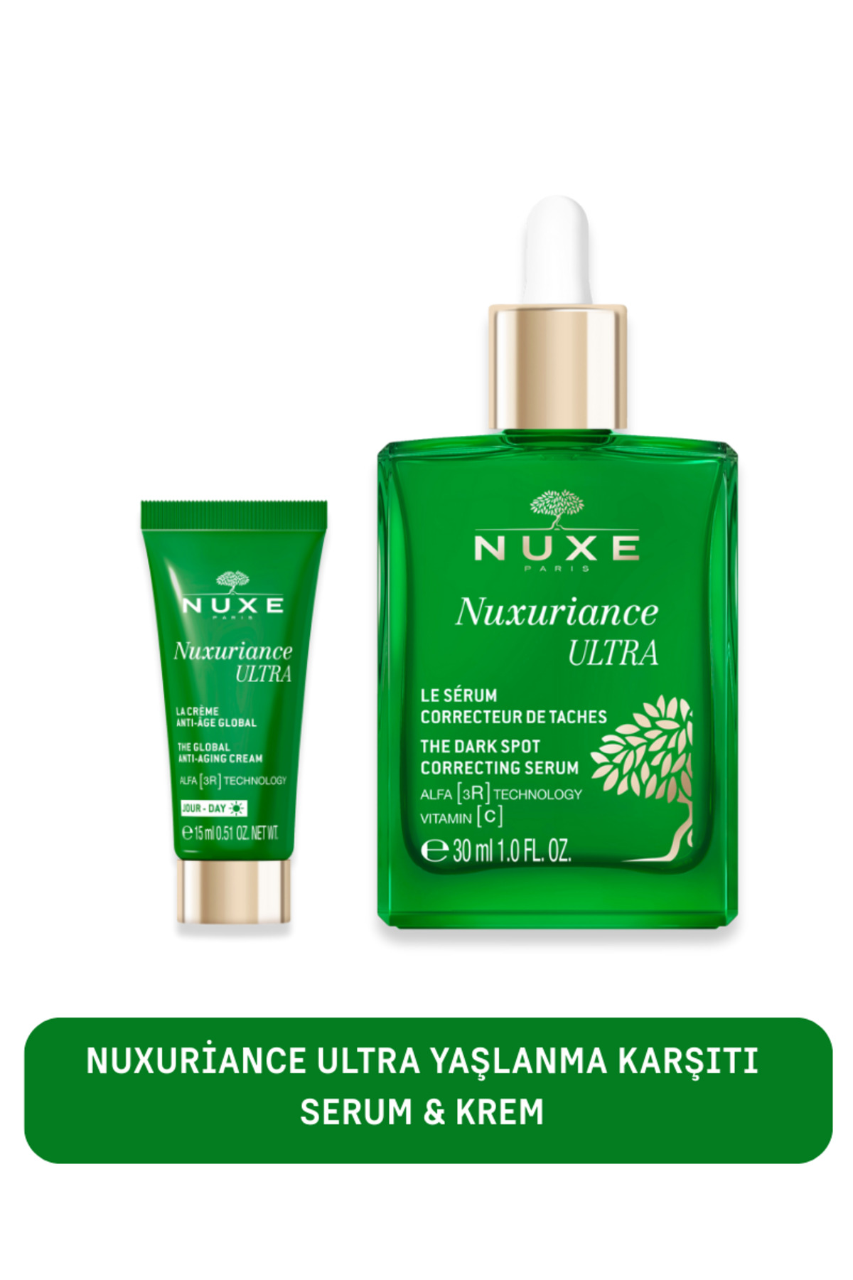 NUXE Facebook ad: Nuxuriance Ultra Serisi