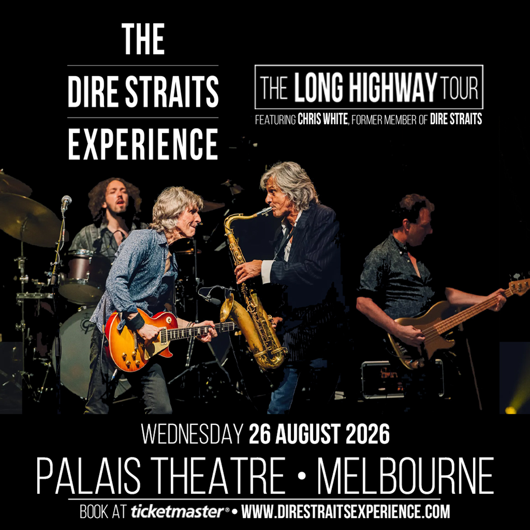 The Dire Straits Experience Facebook ad: Palais Theatre | 26 August