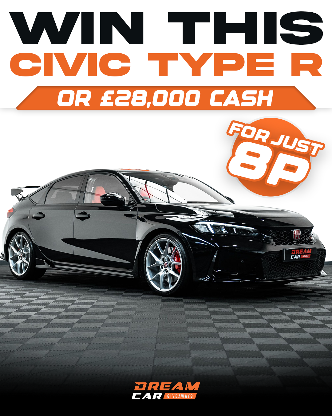 Dream Car Giveaways Facebook ad