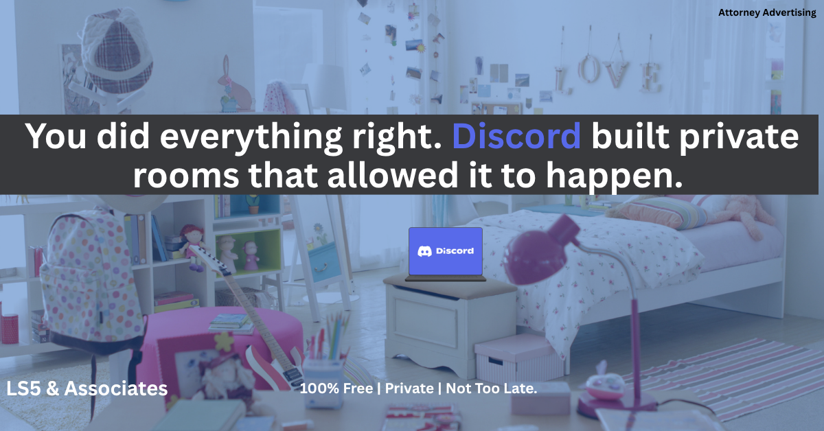 LS5 & Associates Facebook ad: You did everything right. Discord still let it happen.