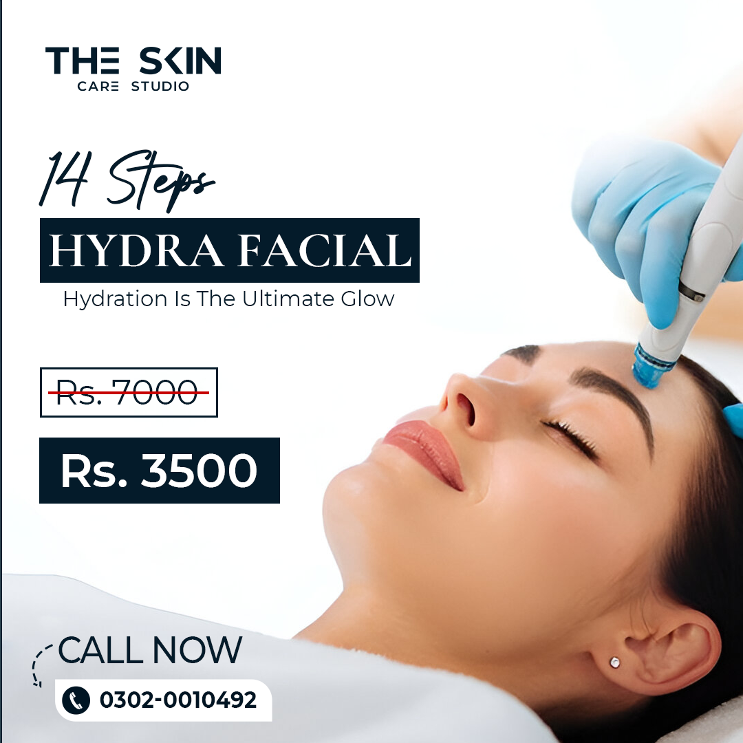 The Skin Care Studio Facebook ad: Dull, tired skin needs more than a basic…