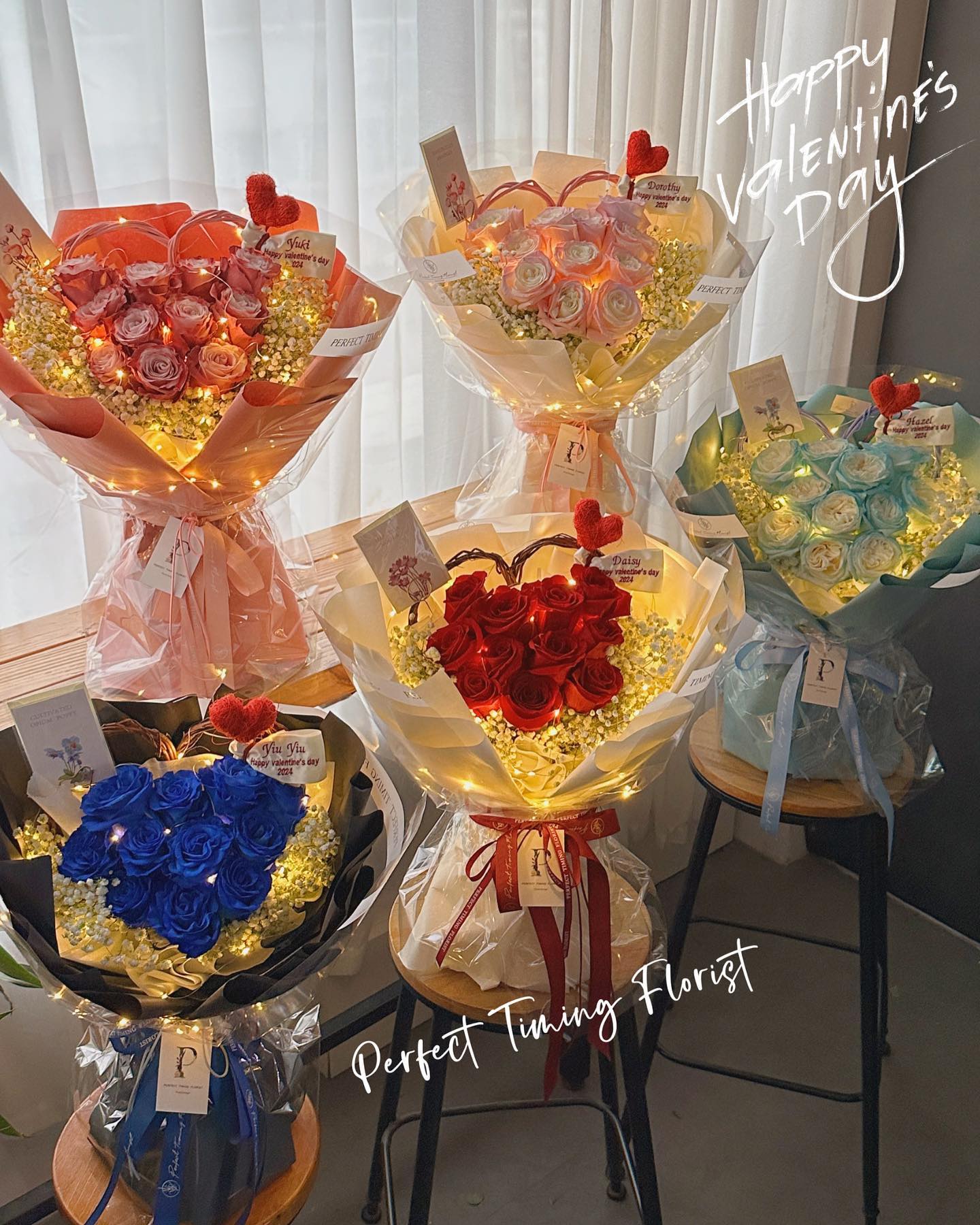 Perfect Timing Florist Facebook ad: Valentine’s Day 鮮花