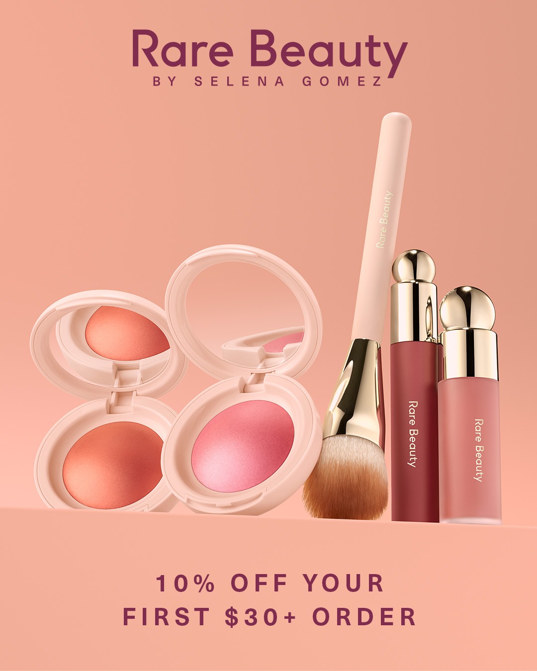Rare Beauty Facebook ad