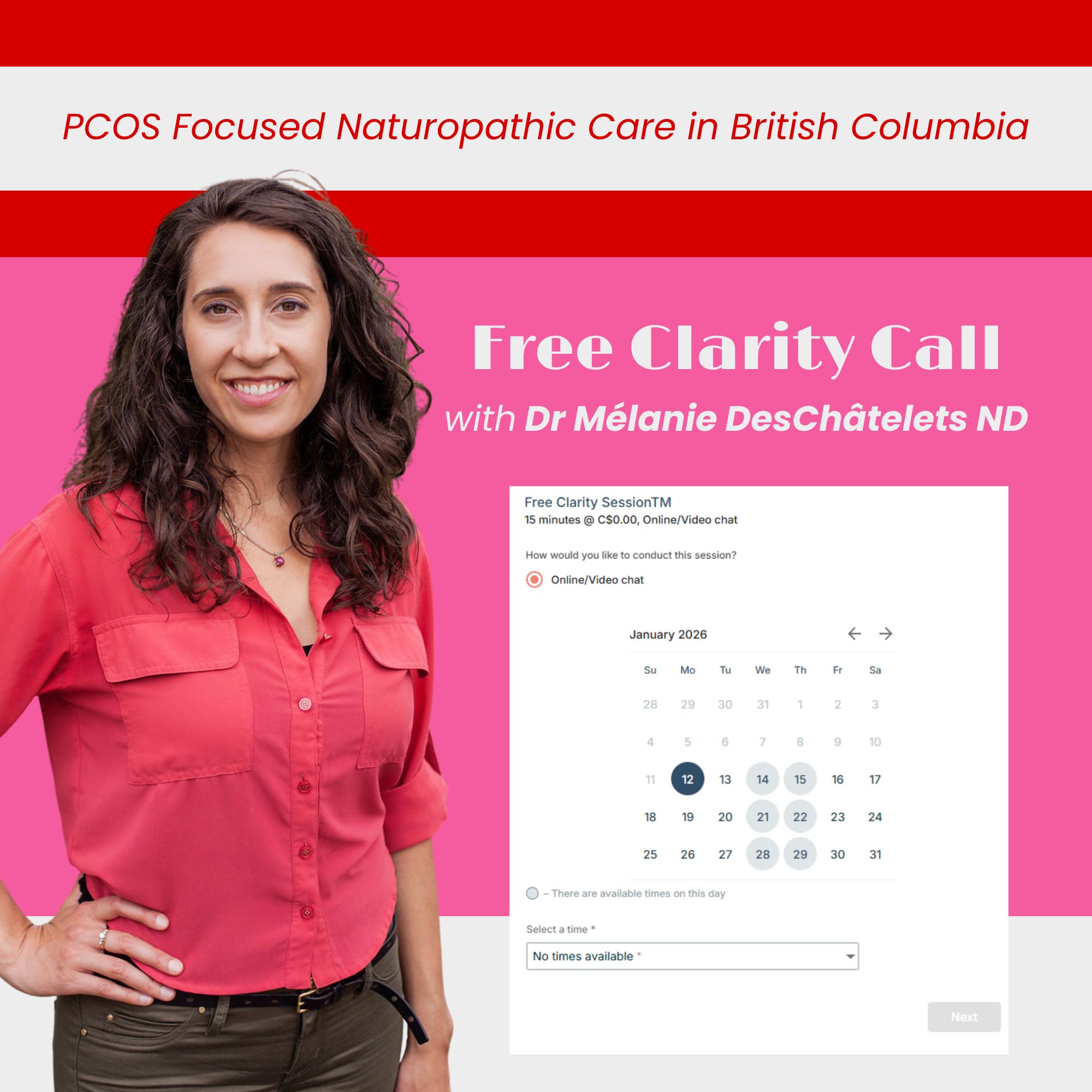 PCOS · PMOS Health Collective Facebook ad