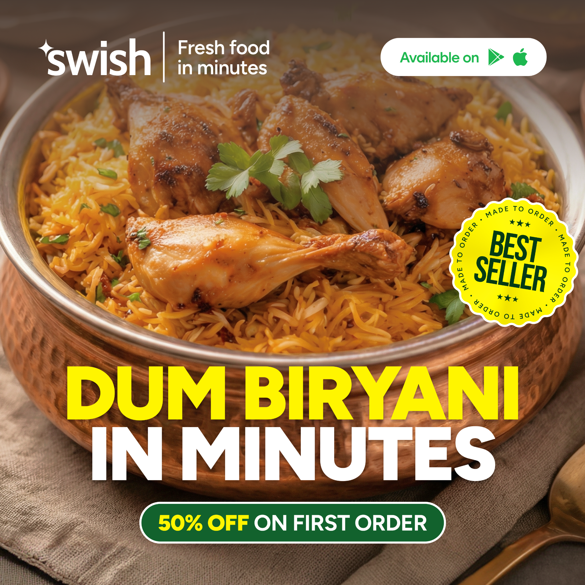 Swish Now Facebook ad