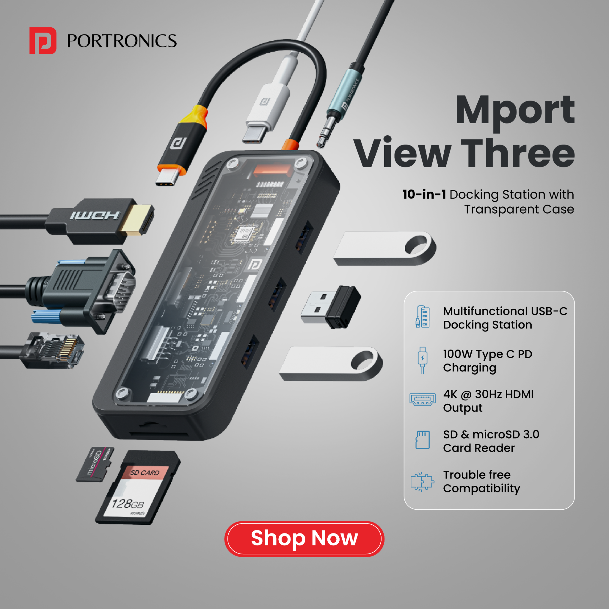 Portronics Facebook ad