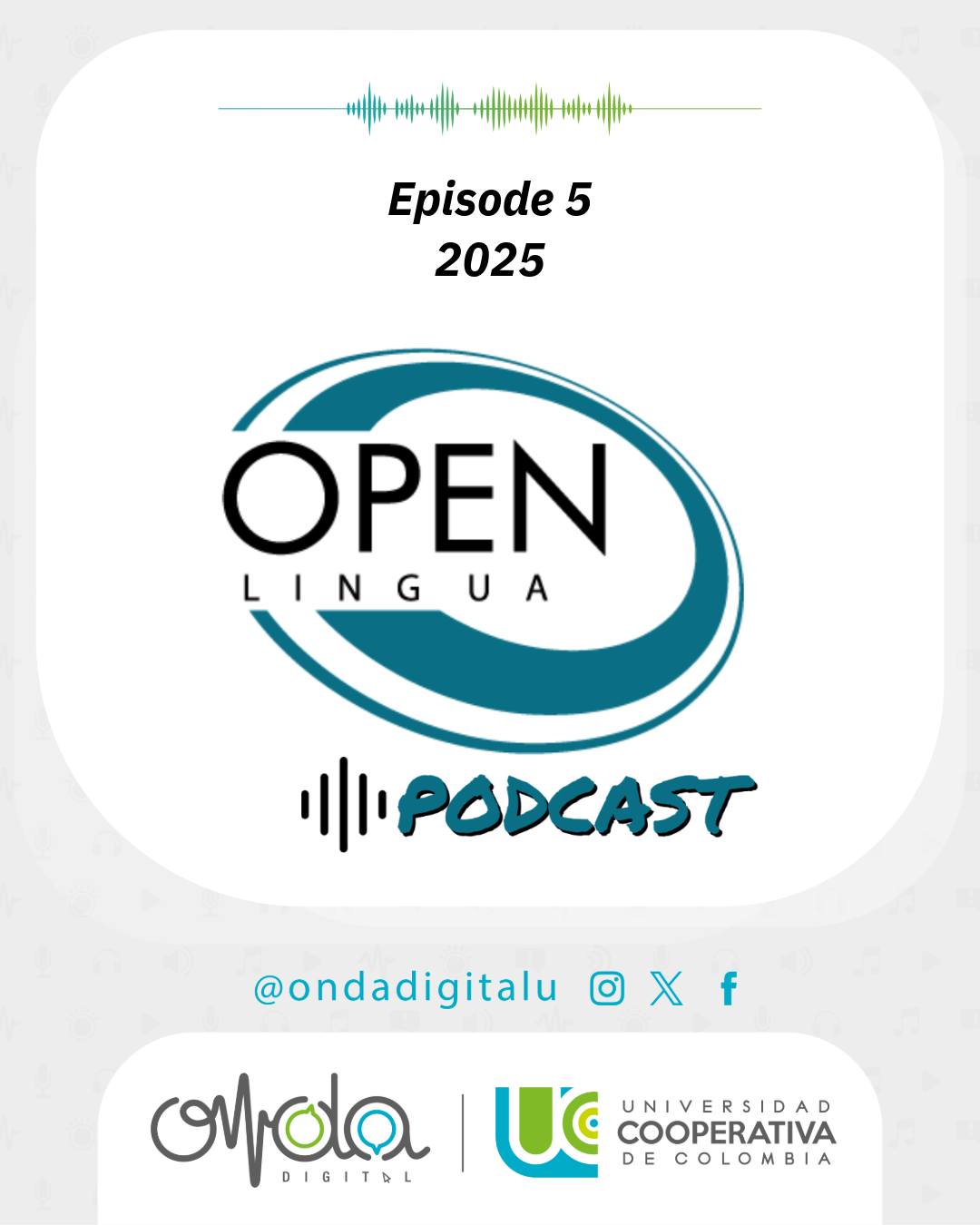 Onda Digital U. Facebook ad: Podcast Onda Digital U
