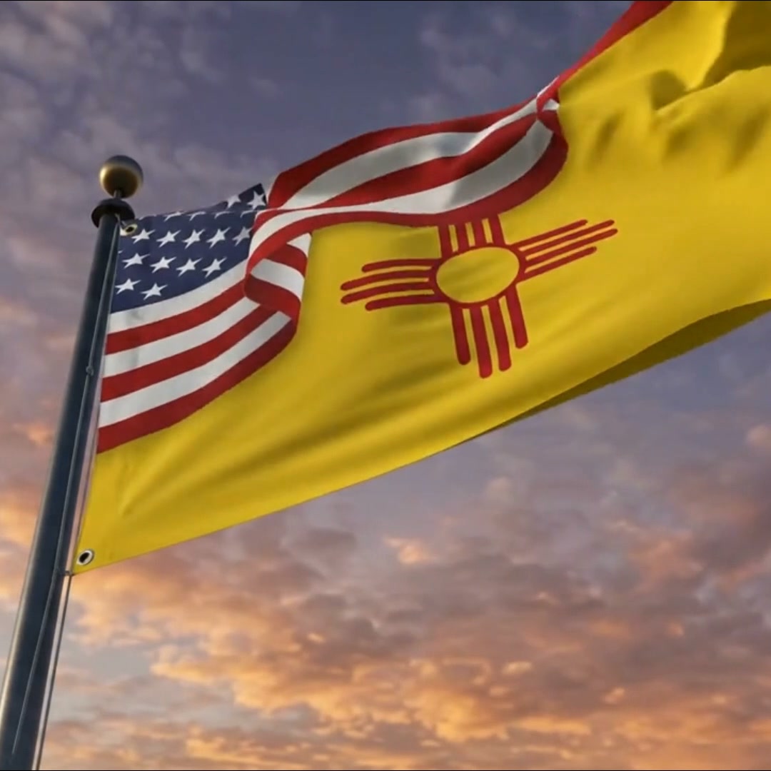 Flagwix.com Facebook ad: Fly Your New Mexico Pride