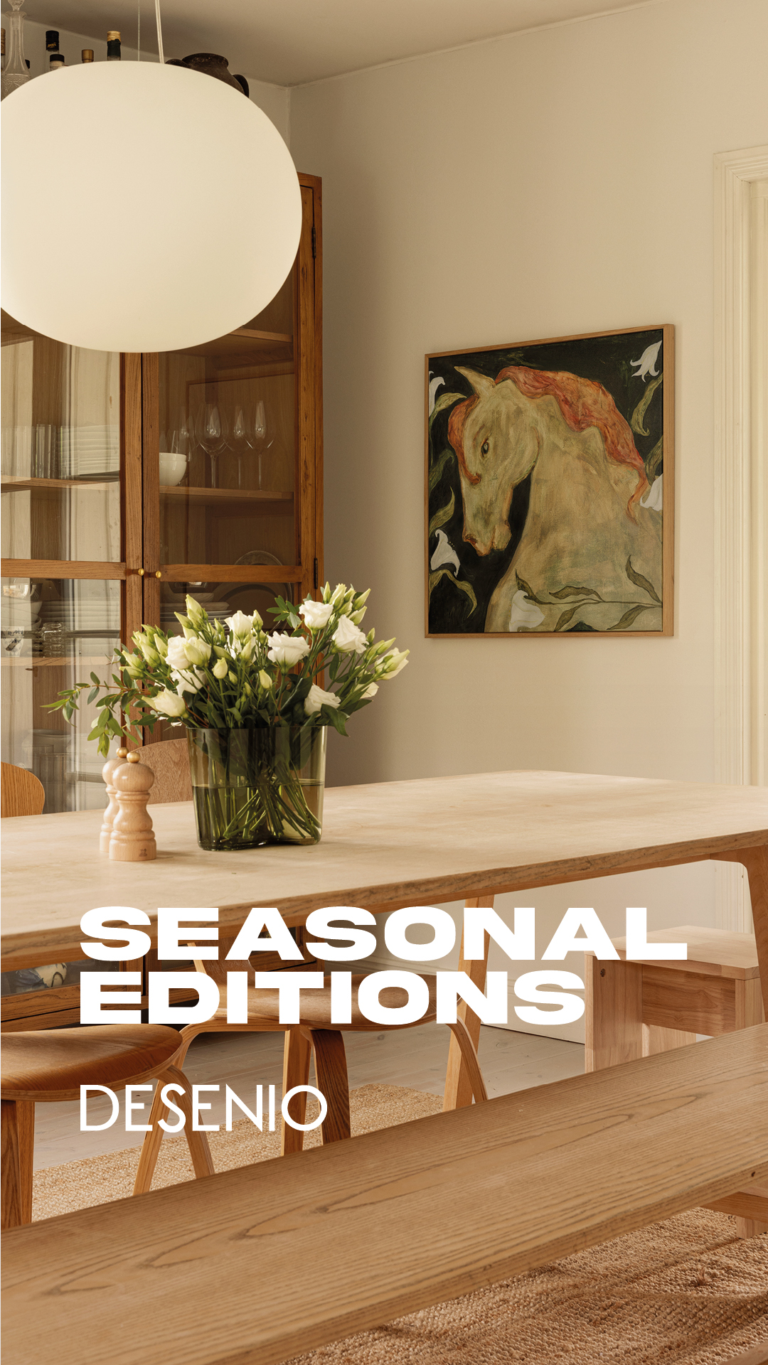 Desenio Facebook ad: 3 nouvelles collections d'art