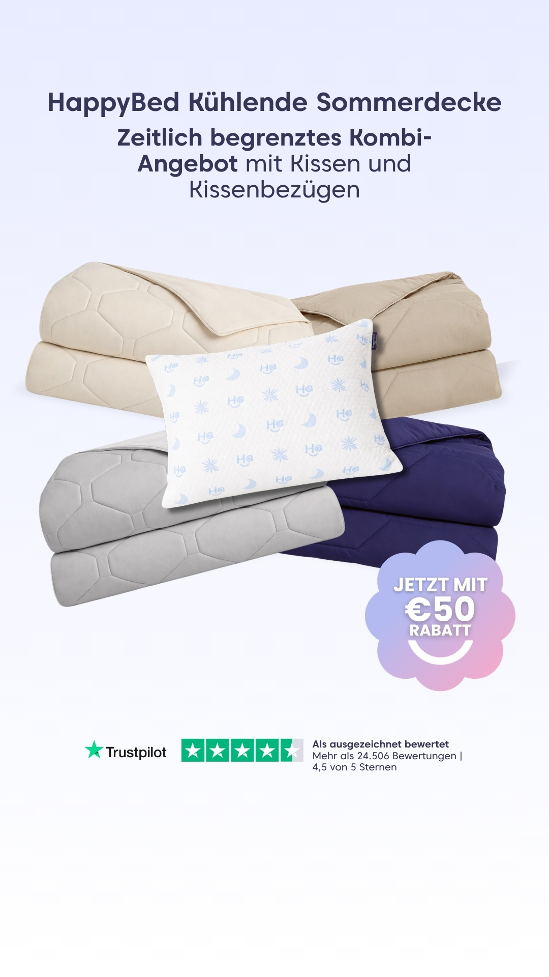 Thehappybed.de Facebook ad