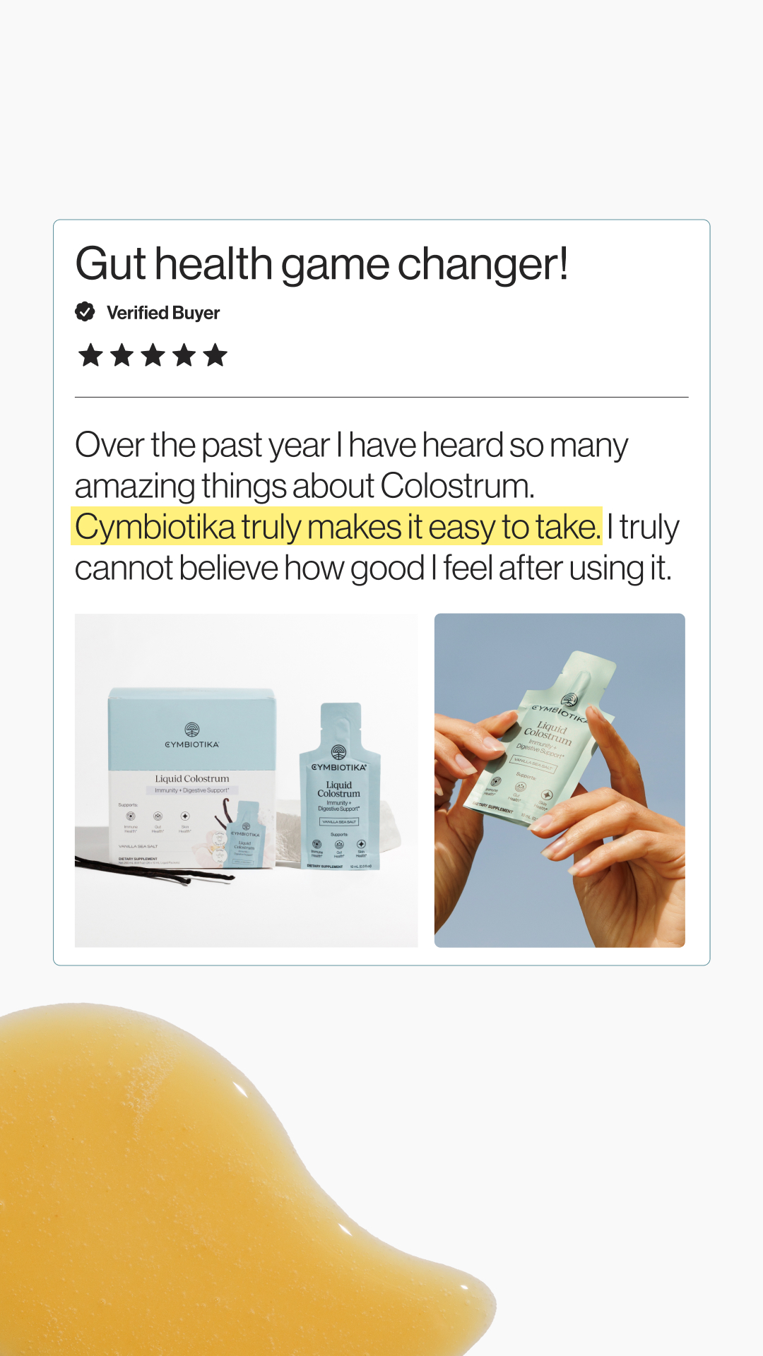 Cymbiotika Facebook ad