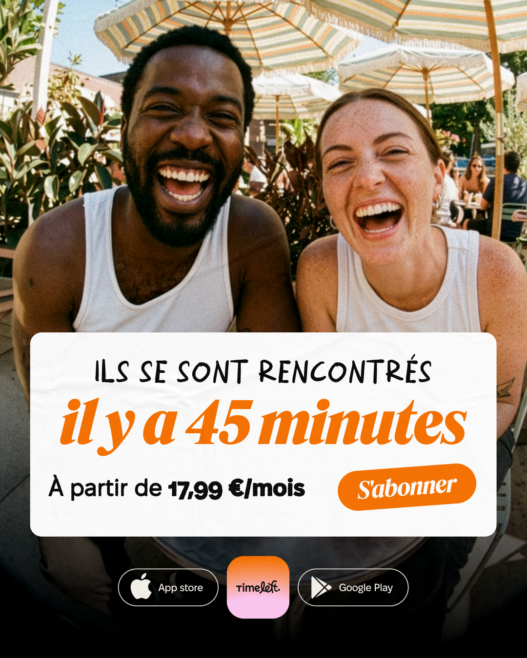 Timeleft France Facebook ad