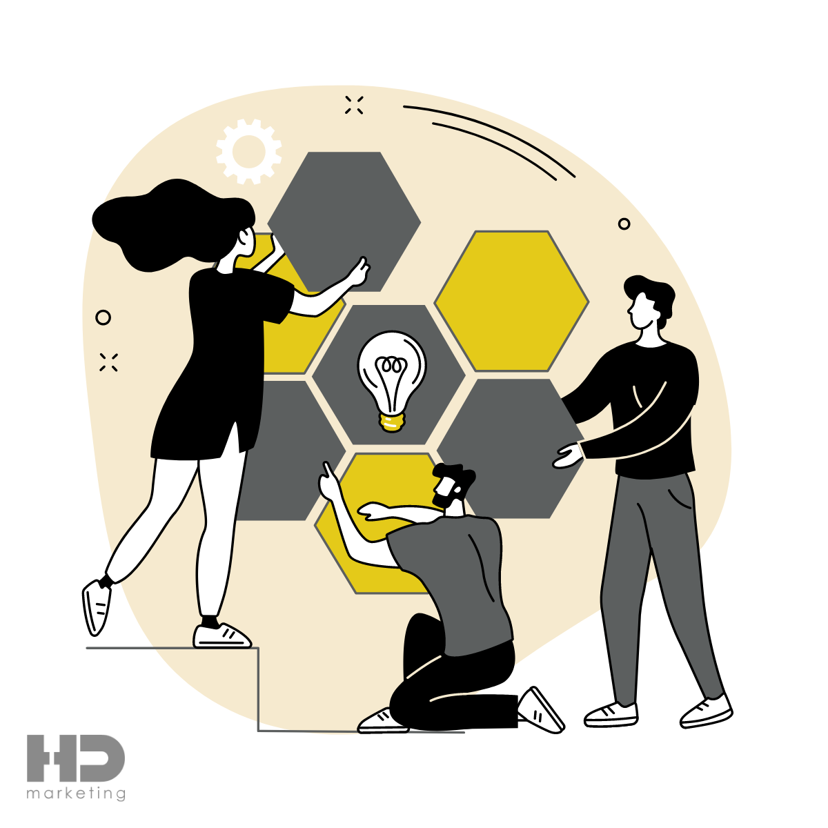HD marketing Facebook ad