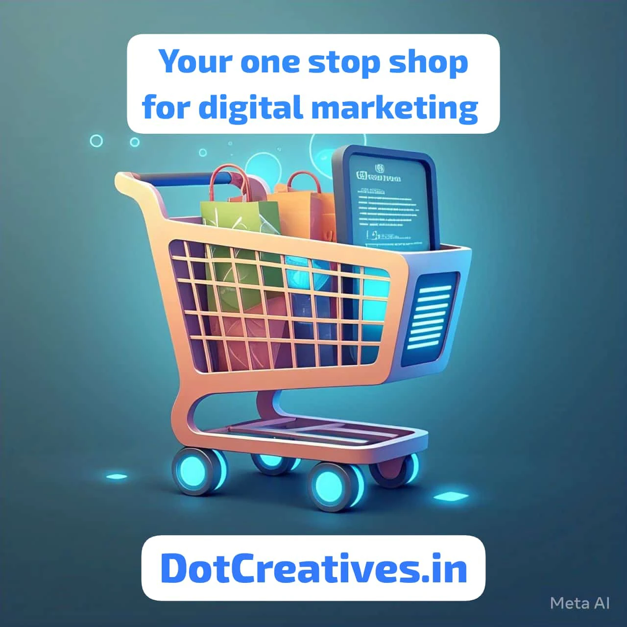 Dot Creatives Digital Marketing Agency Facebook ad from Nov 4, 2025