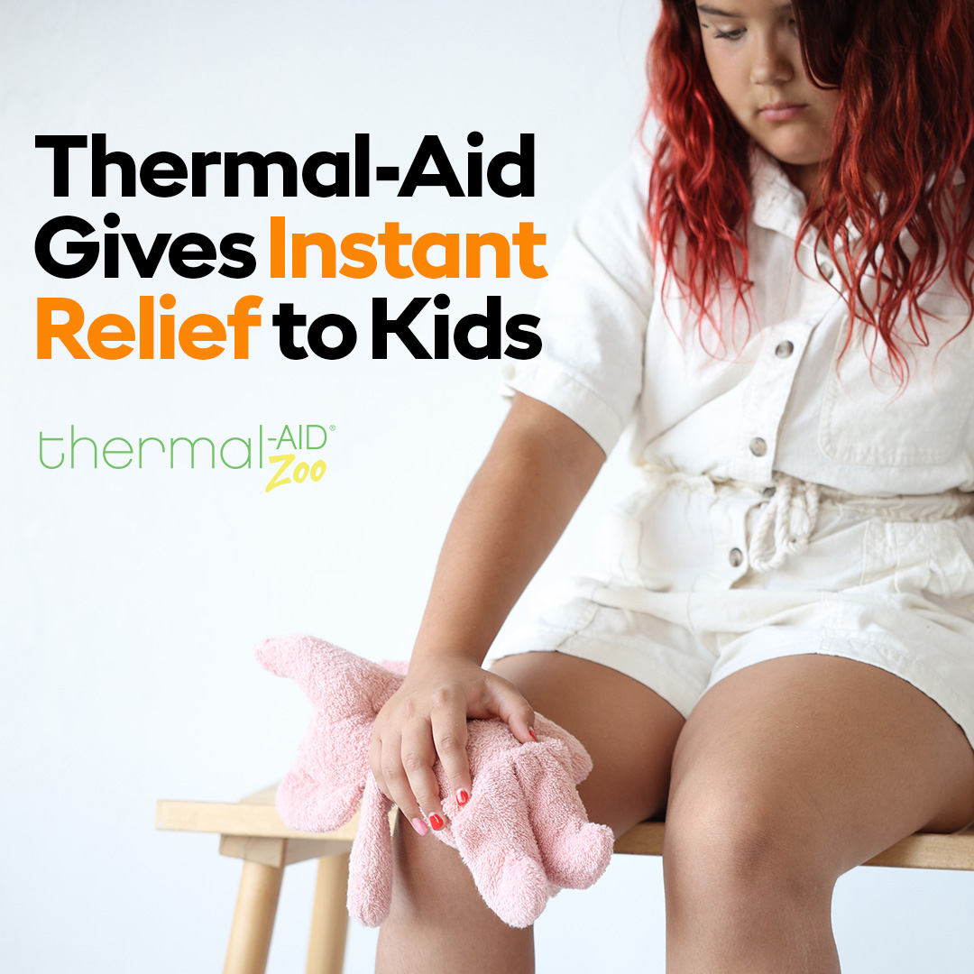 Thermal-Aid Facebook ad: Quick Comfort From Fevers or Chills for Kids