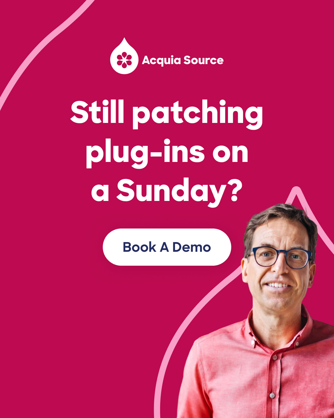 Acquia Facebook ad