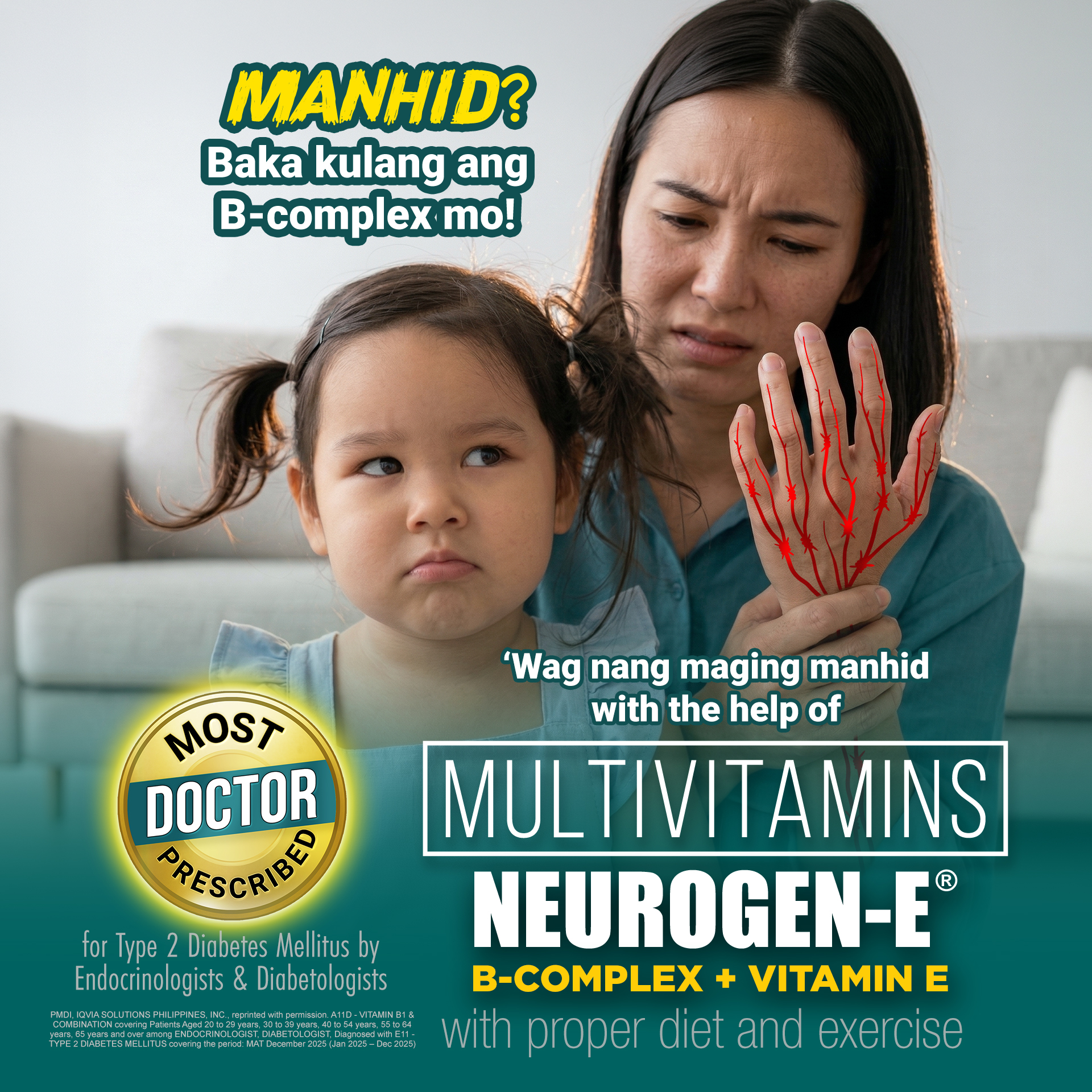 Neurogen-E Facebook ad: Buy 24+6 FREE