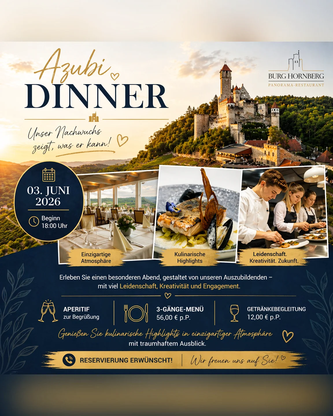 Hotel und Restaurant Burg Hornberg GmbH Facebook ad: 4-Sterne Hotel Hornberg Burghotel Heilbronn Neckarzimmern…