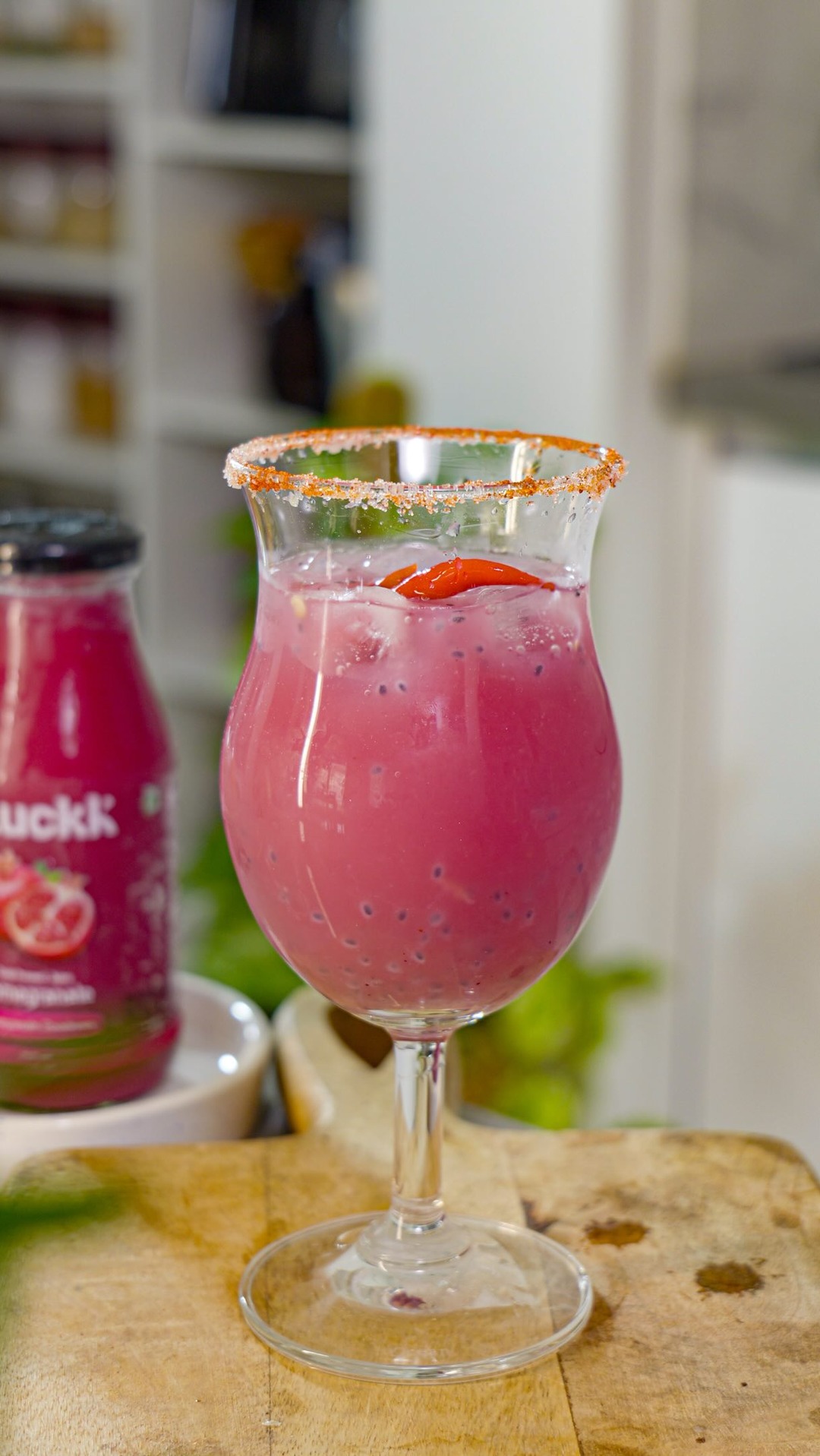 Pluckk Facebook ad: This Pomegranate Kulukki has become my go-to refresher…