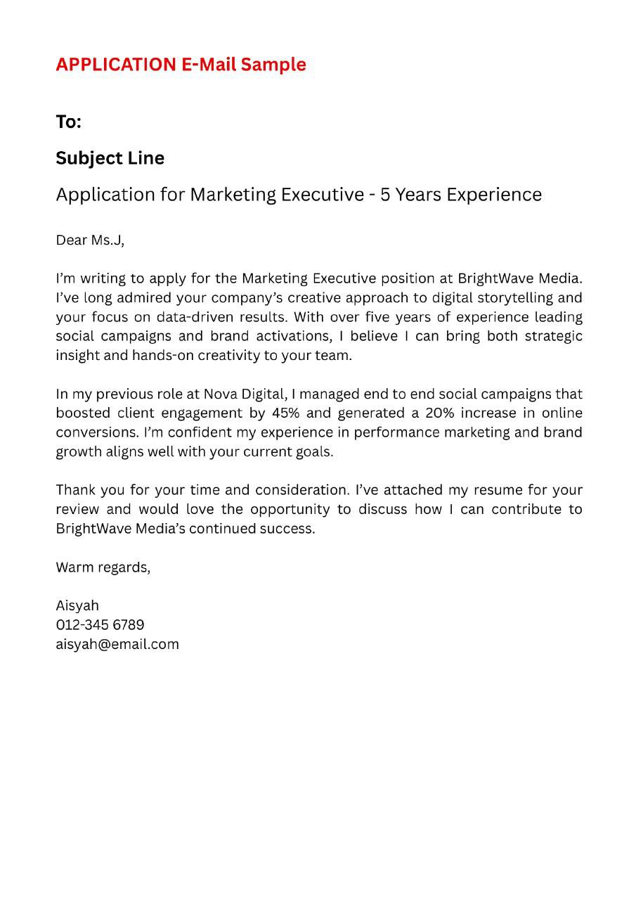 CV Resume Creator Facebook ad: မြင်တာနဲ့ သတိထားမိစေမယ့် job application email…