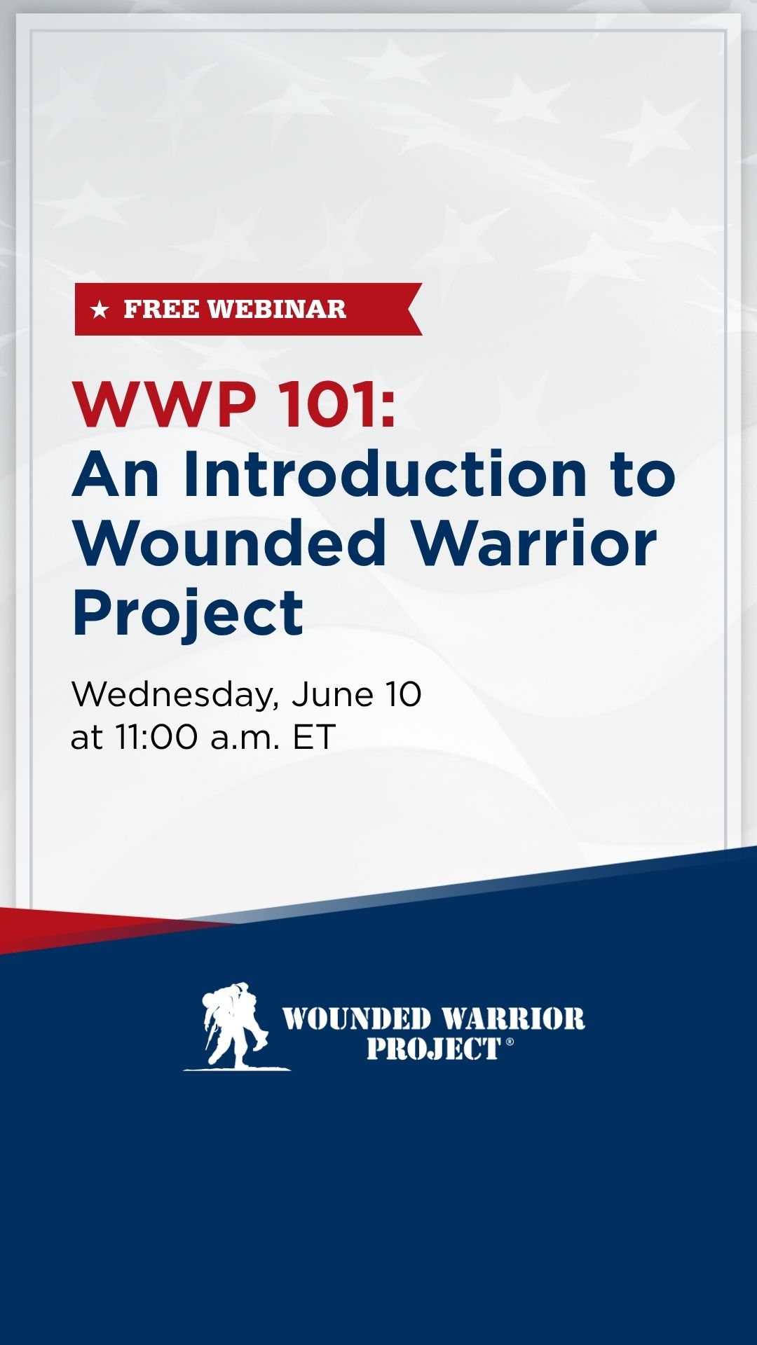 Wounded Warrior Project Facebook ad