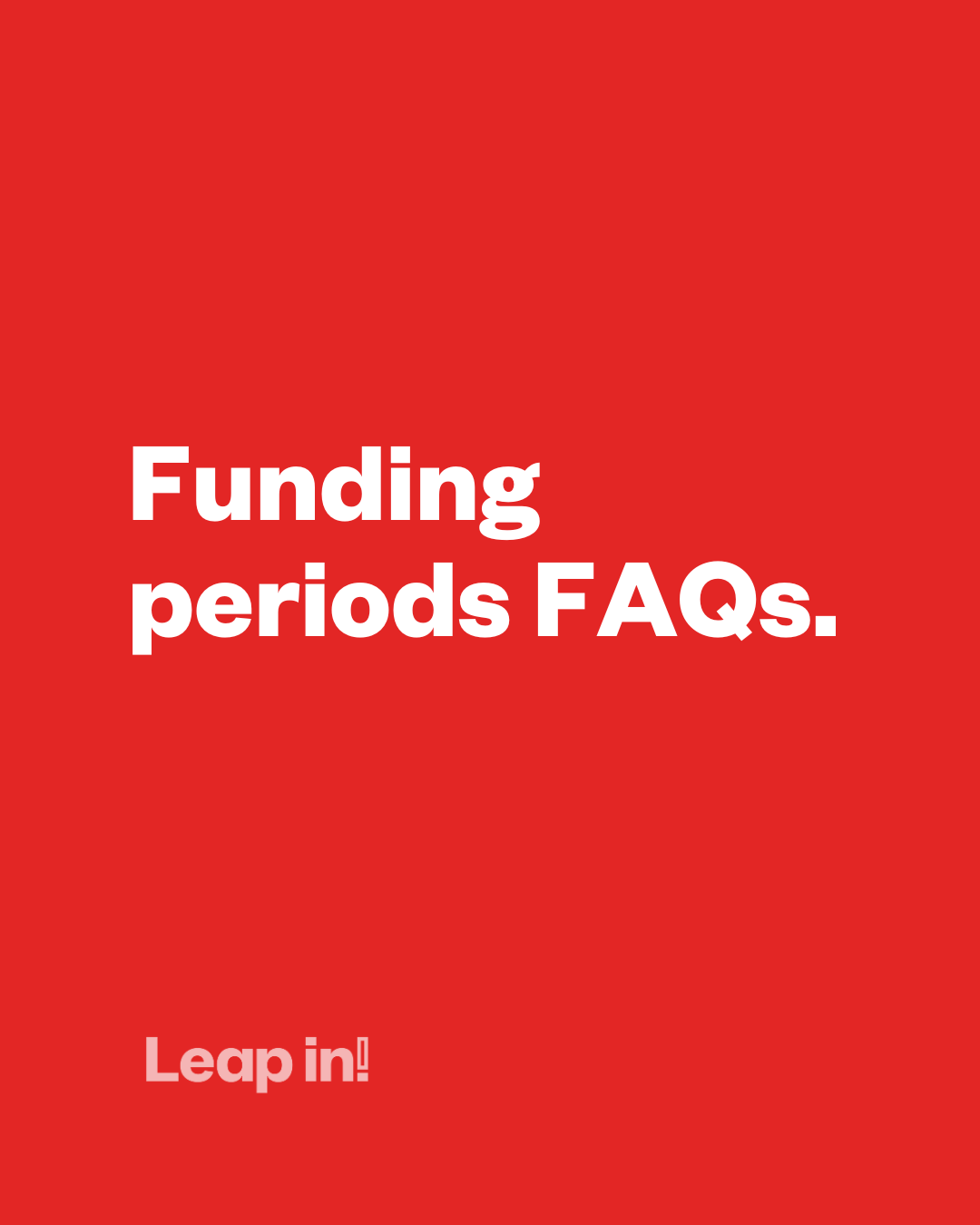 Leap in Facebook ad