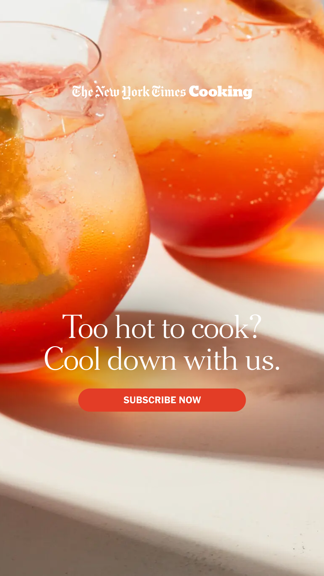 NYT Cooking Facebook ad