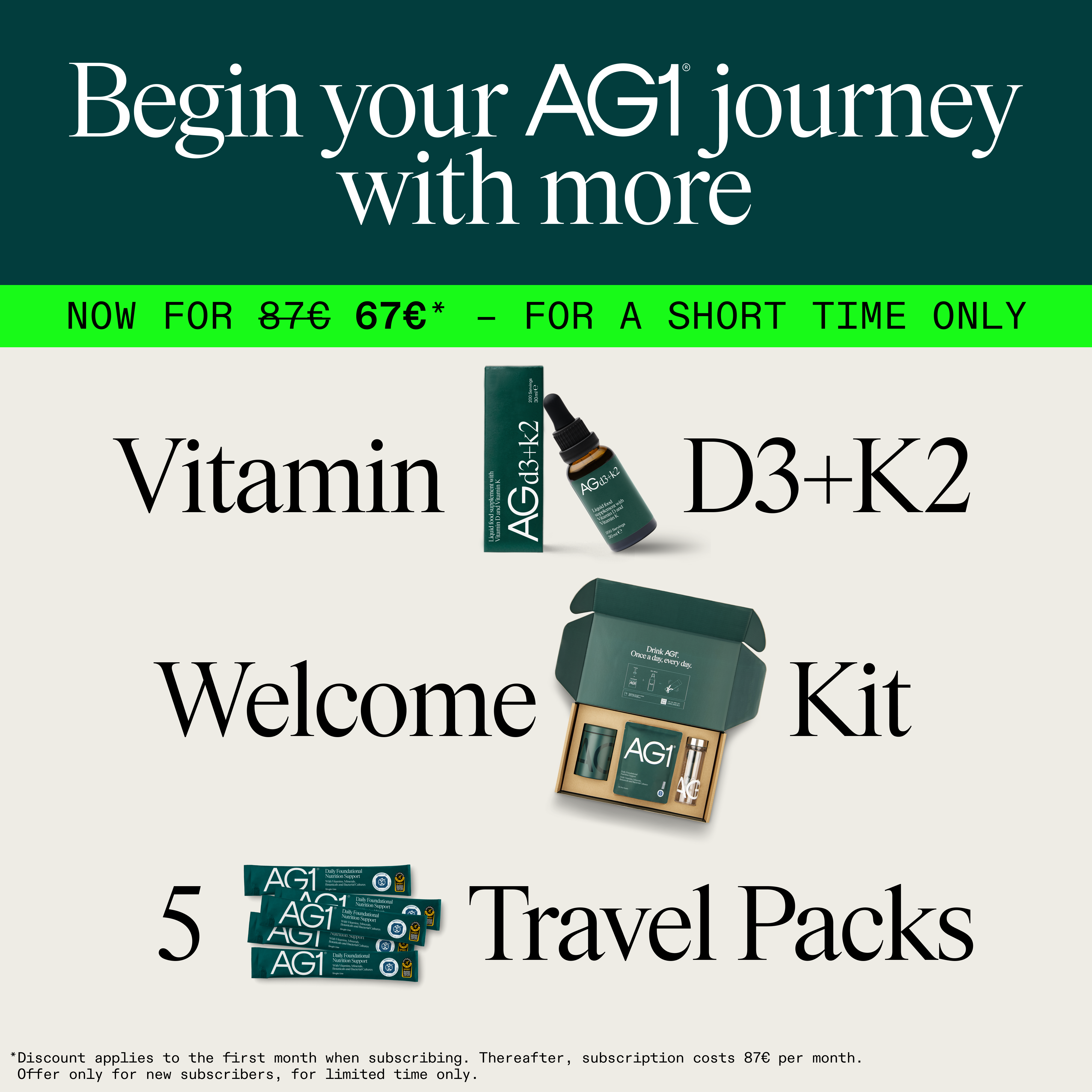 AG1 by Athletic Greens Facebook ad