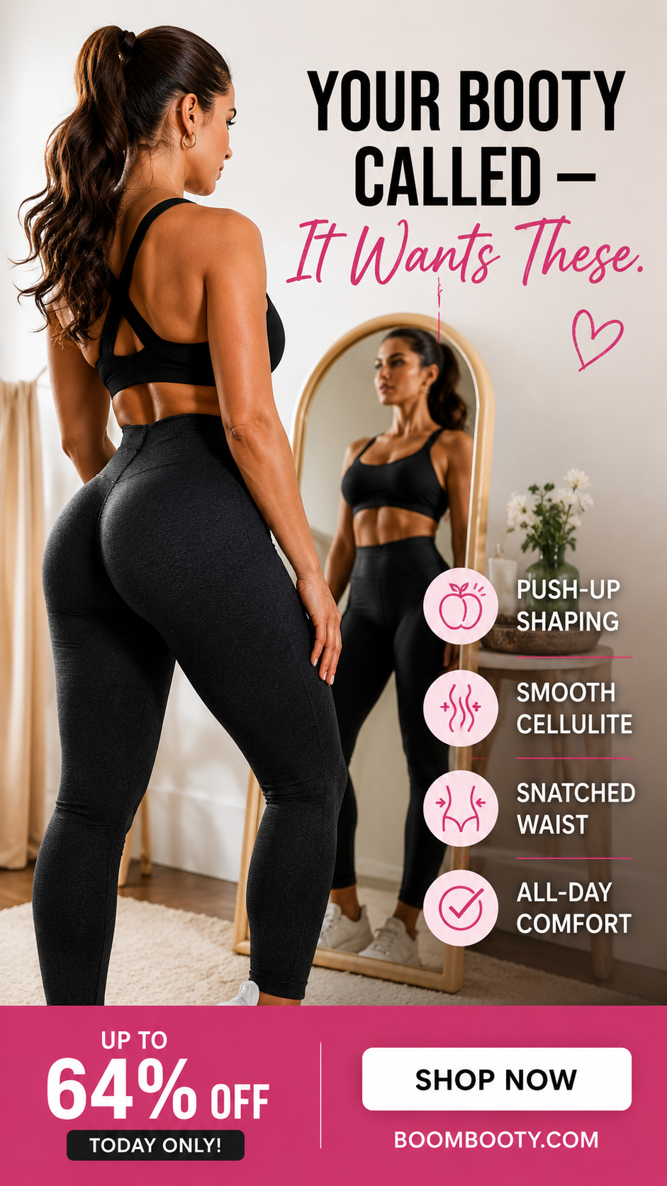 BoomBooty Facebook ad from May 11, 2026