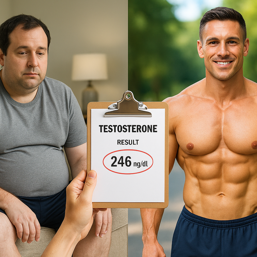 Elivate Wellness Co Facebook ad: This Is What Low Testosterone Actually Costs You