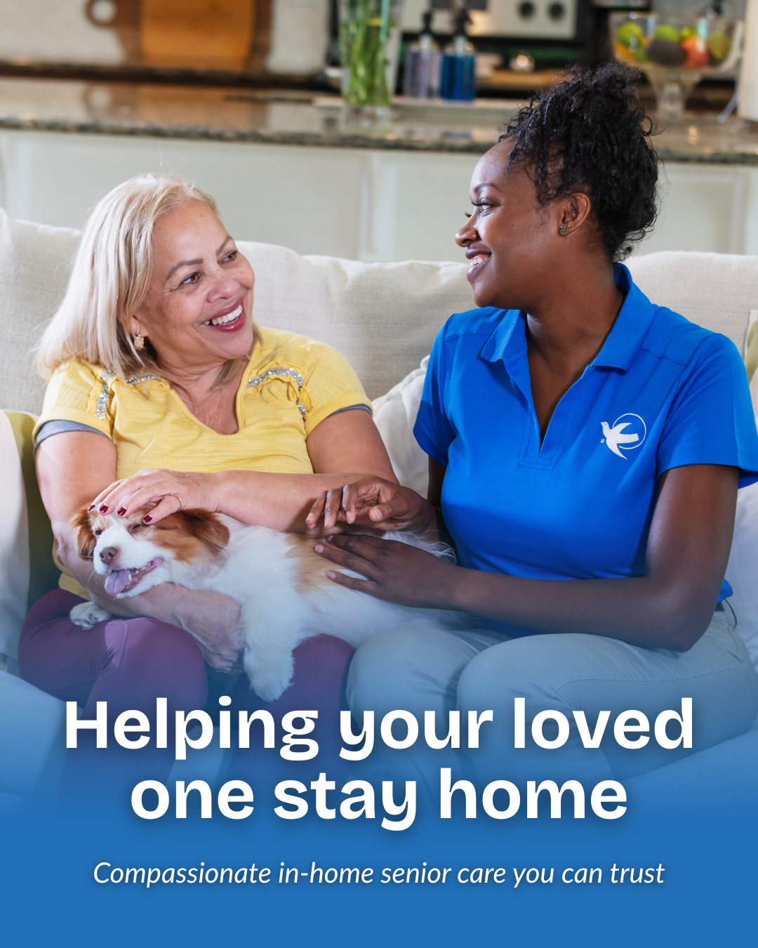Visiting Angels Webster, TX Facebook ad: Trusted Home Care in Webster & Clear Lake
