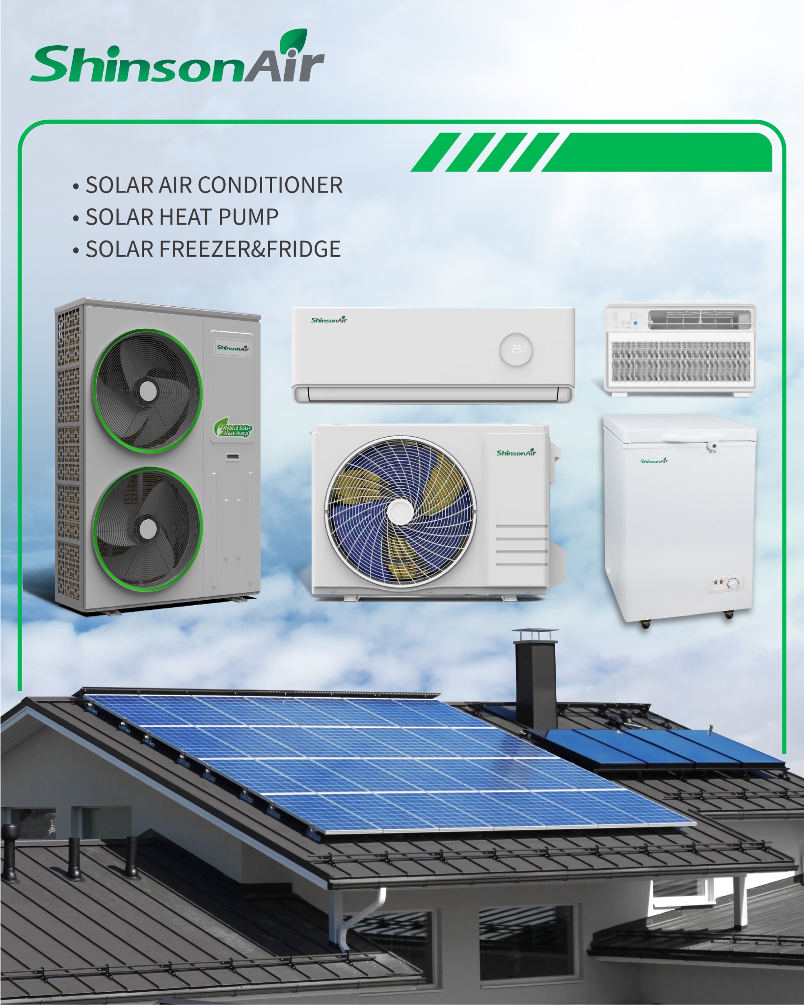 Shinson Air Facebook ad: ShinsonAir is a professional manufacturer of solar air…