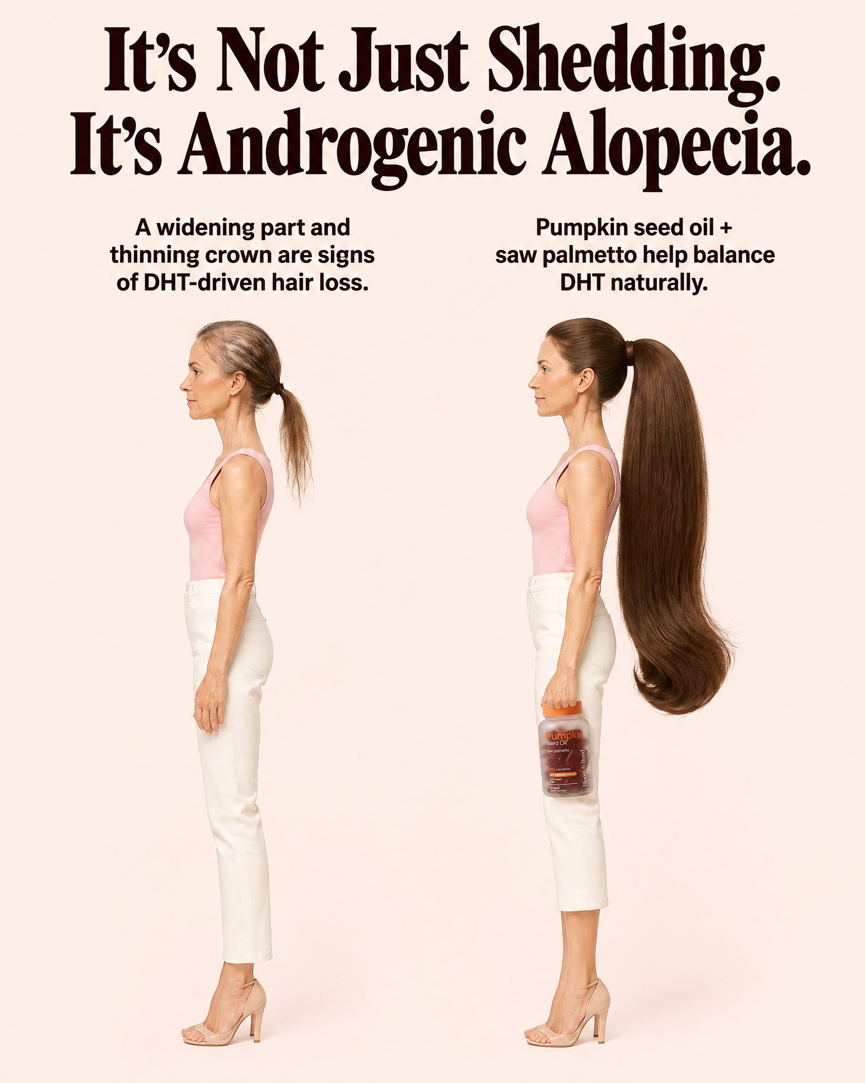 Beauty Reviews Facebook ad: Help Hair Loss Naturally