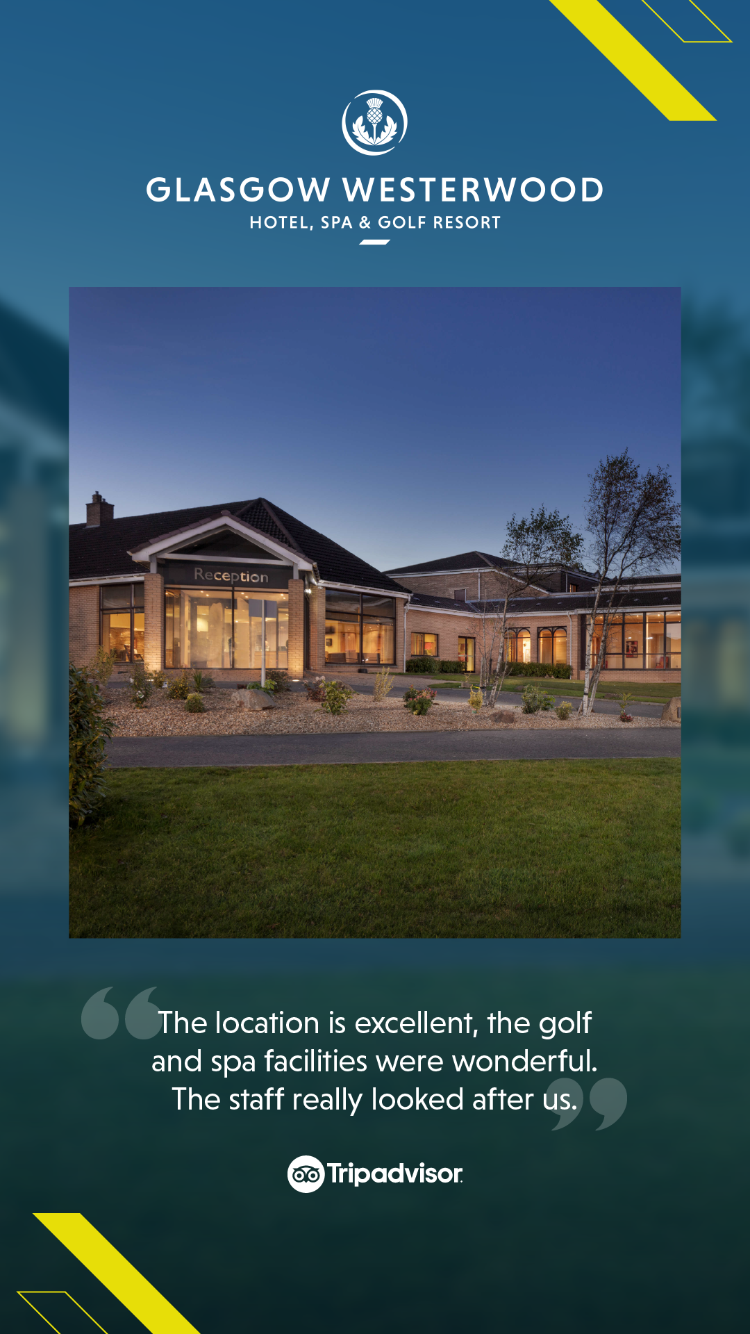The QHotels Collection Facebook ad