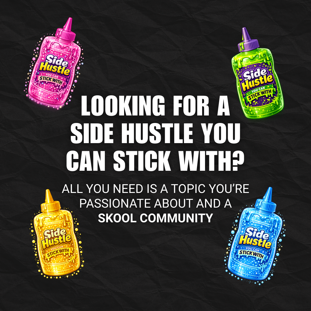 Skool Facebook ad