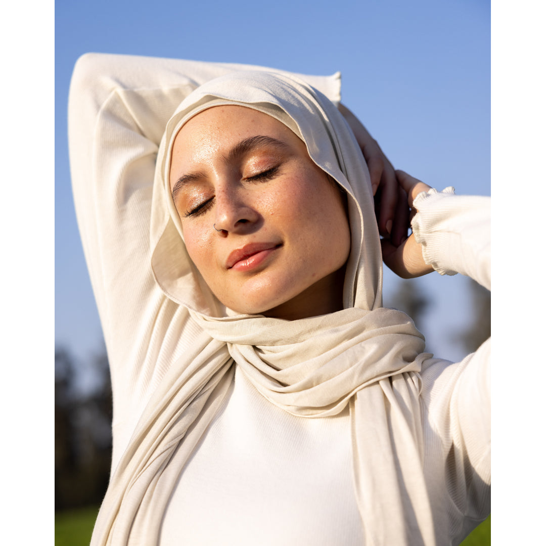 TiA MODE Facebook ad: The AURA collection features scarves and bandanas that…