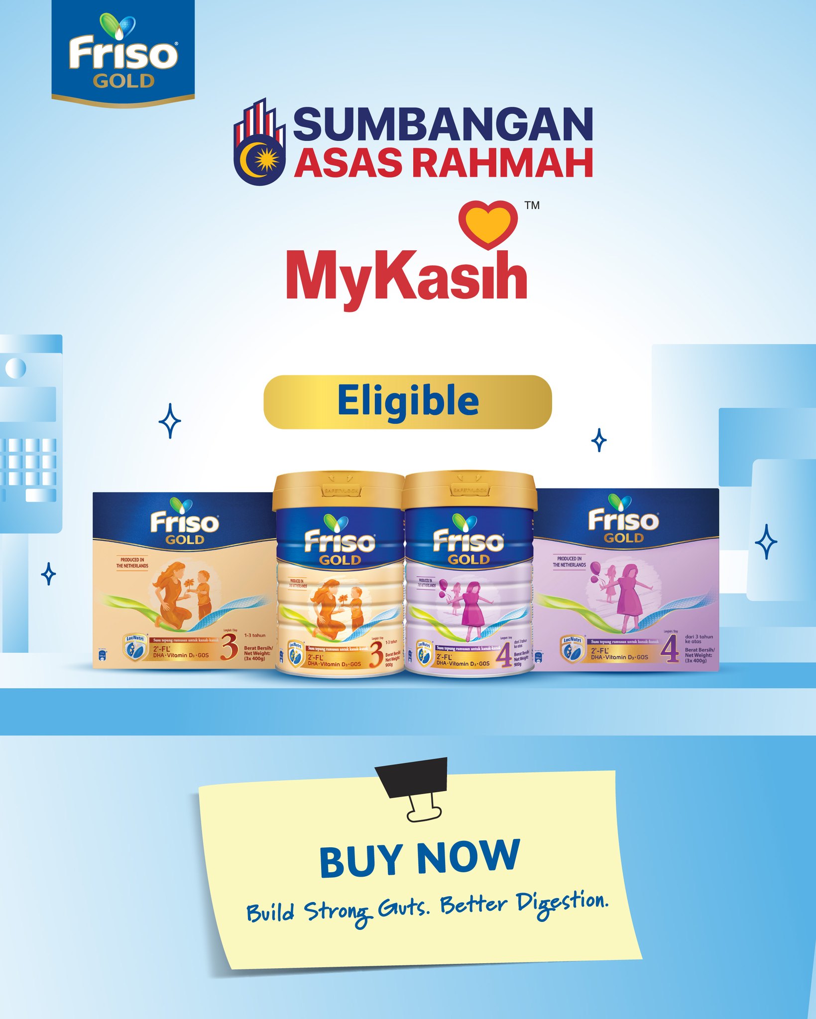 Friso Gold Malaysia Facebook ad: Don't miss out on the excitement! | Friso