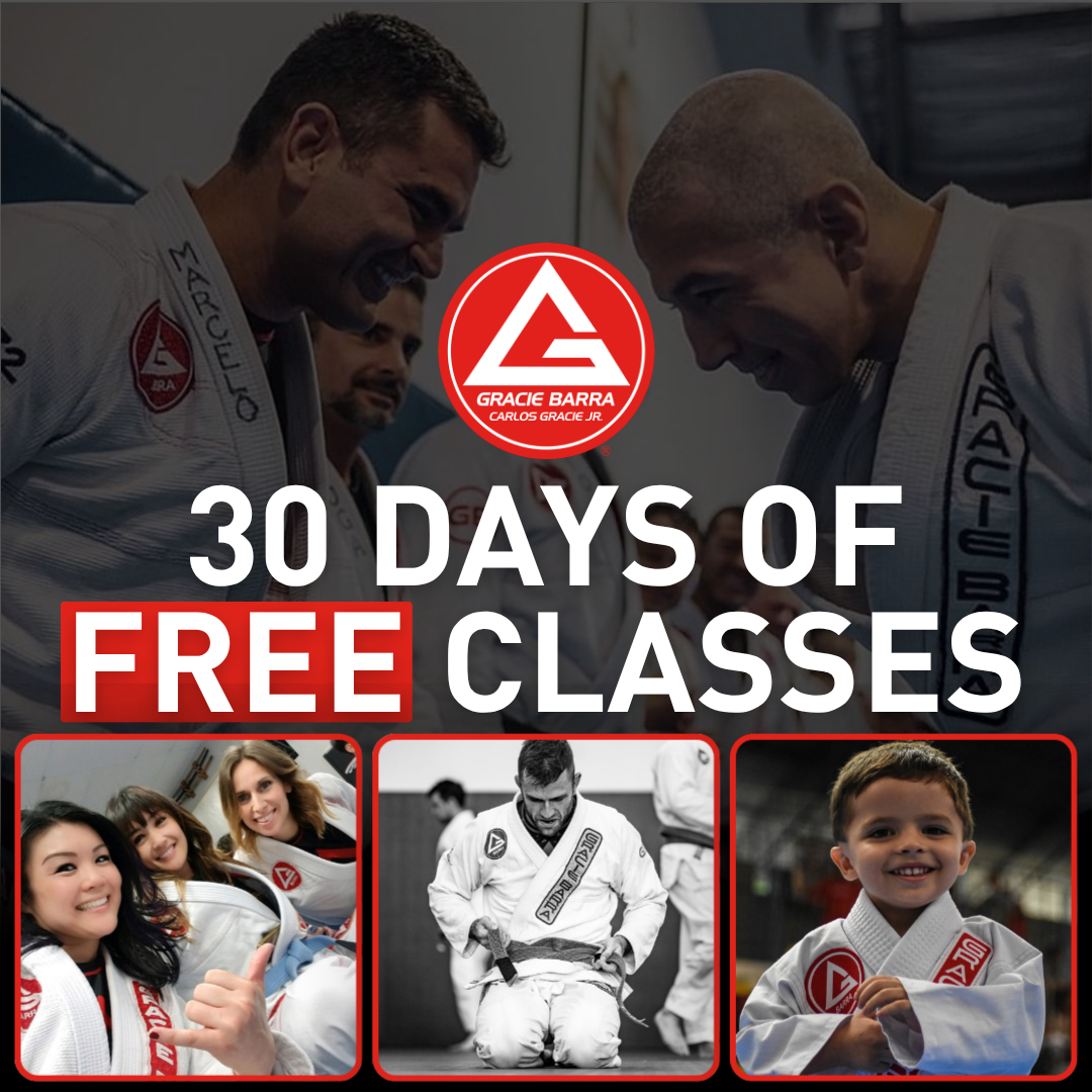 Gracie Barra Princeton Brazilian Jiu Jitsu & Self Defense Facebook ad: GET 30 DAYS FREE