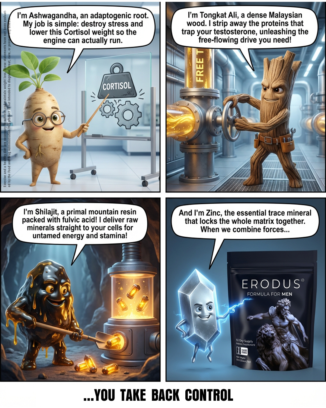 Erodus Formula For Men Facebook ad